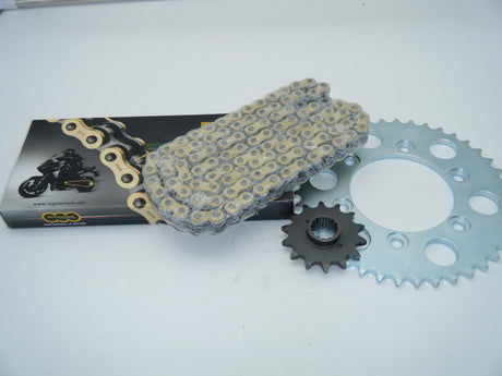 ST chain and sprocket kit. Fits ST2, ST3, ST4, ST4s.