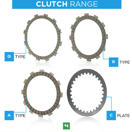 KTM 390 clutch plates. Full Race spec. 2016-24. Plates and steels. The full monty.