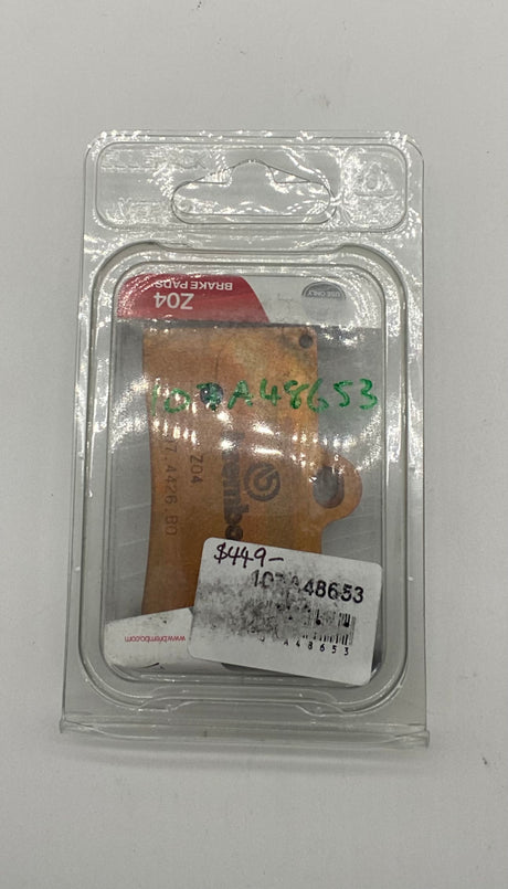 Brembo Full Race BRAKE PADS FRONT SINGLE PIN  Z04 RACE ONLY 107A48653 - 07BB15 - 07YA23 Single pin