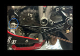 Ducati gear change linkage rose joint, ball end, ball joint. Left hand thread.  Fits 1986 - 2024!