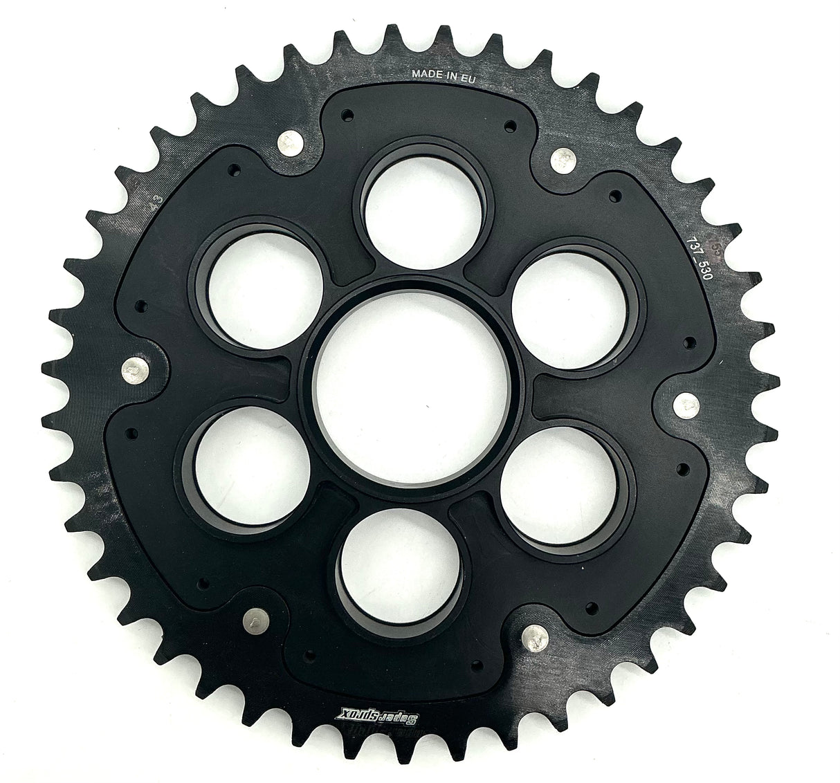 Ducati Multistrada 1200 1260 rear sprocket. 43t x 530.