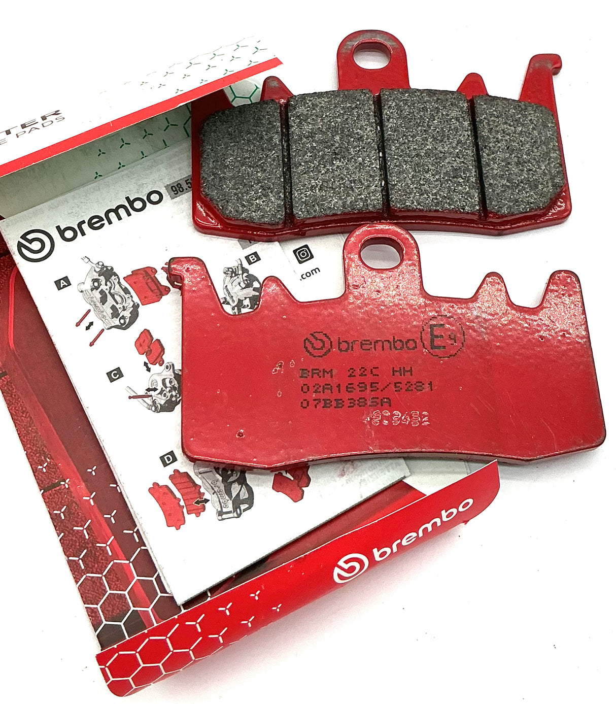 Brembo 07BB38SA   BRAKE PADS FRONT ROAD SINTERED. Aprilia. BMW MV Ducati