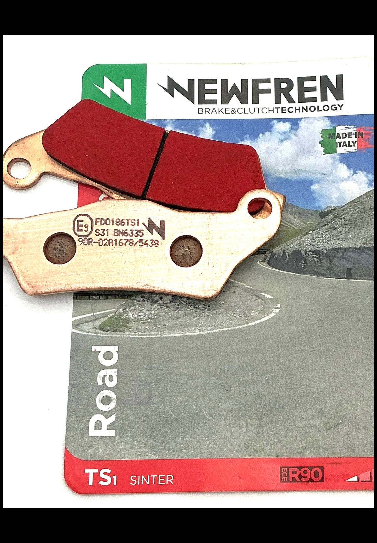 Newfren sintered brake pads Yamaha R15 R15M.