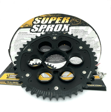 Supersprox Multistrada 1200 1260 rear sprocket. 43t x 530.