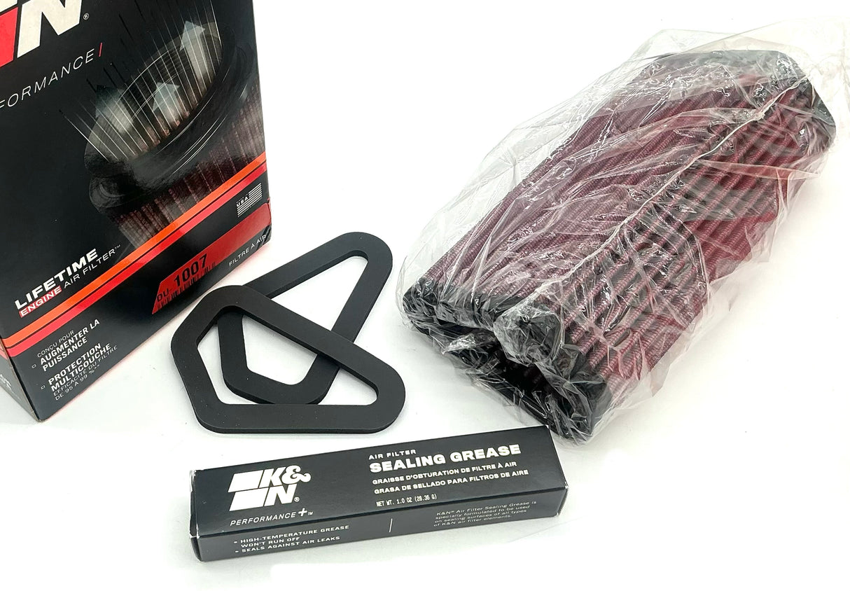 Upgraded Air filter kit - 848, 1098, 1198 R, S, SP, Evo, Streetfighter, 1200 Diavel, Multistrada 1200