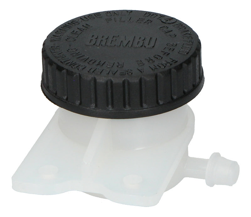 Brembo Reservoir Large Round Tank- Side outlet. 2 bolt mount. NLA. Retro cool.