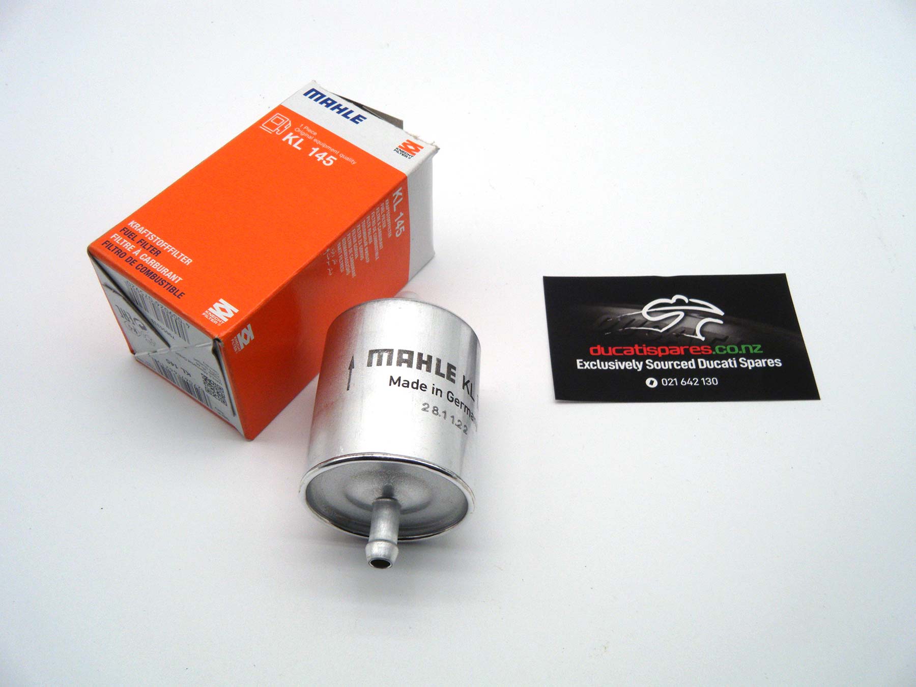 Fuel Filter KL145 # replaces 42540041B. KL 145. – Ducatispares.co.nz