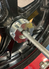 Wheel balancing kit. BALANCING CONE SINGLE SIDED SWING ARM - ALL DUCATI / KTM / TRIUMPH