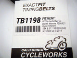 ExactFit timing belts TB1198- 848, 1098, 1198, Mts950, early MTS1200, Supersport 2017-