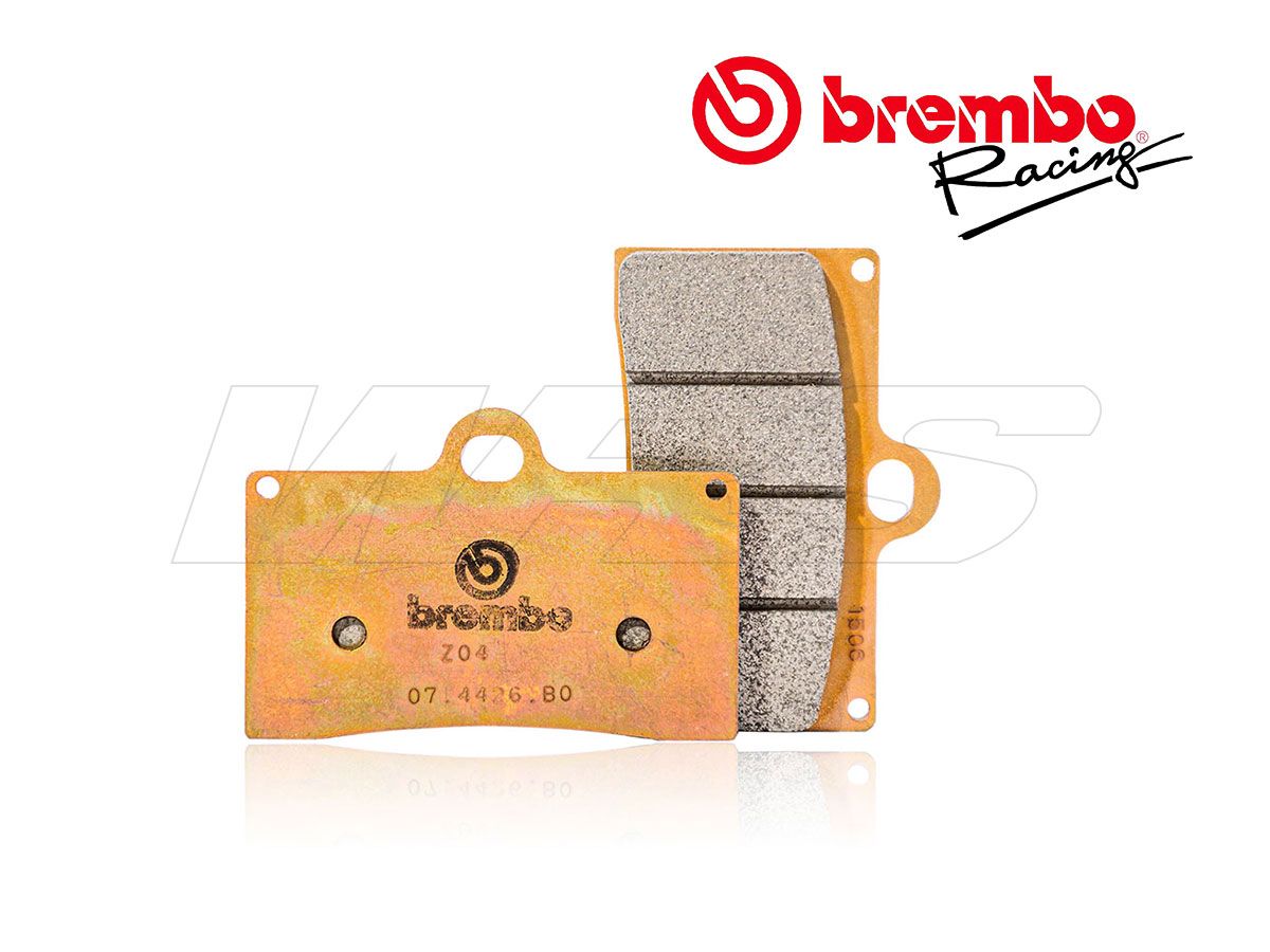 Brembo Full Race BRAKE PADS FRONT SINGLE PIN  Z04 RACE ONLY 107A48653 - 07BB15 - 07YA23 Single pin