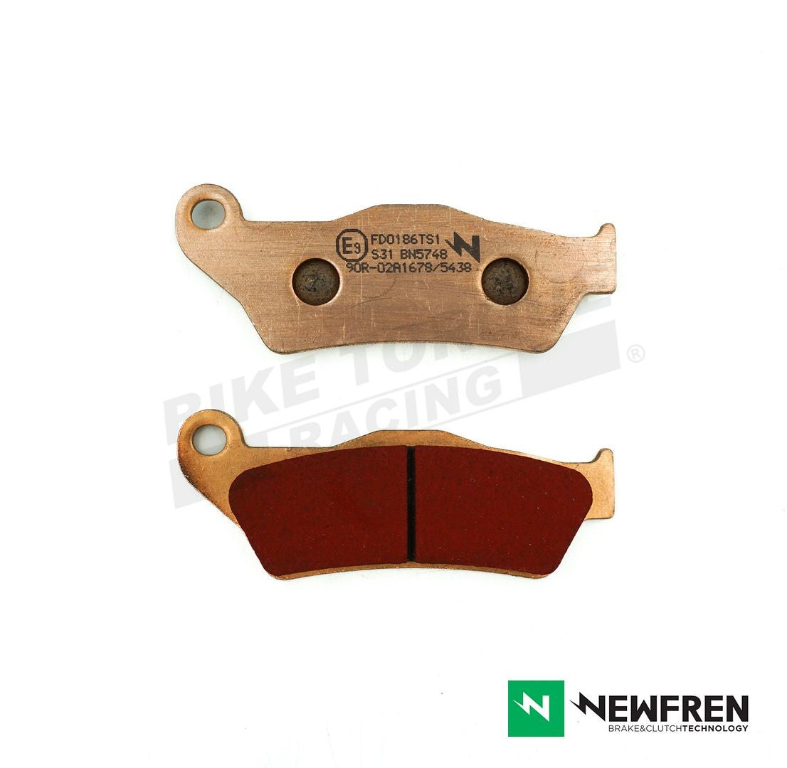 Newfren FD0186TS1 Sintered rear pads . KTM +MTS, Desert X, + more.
